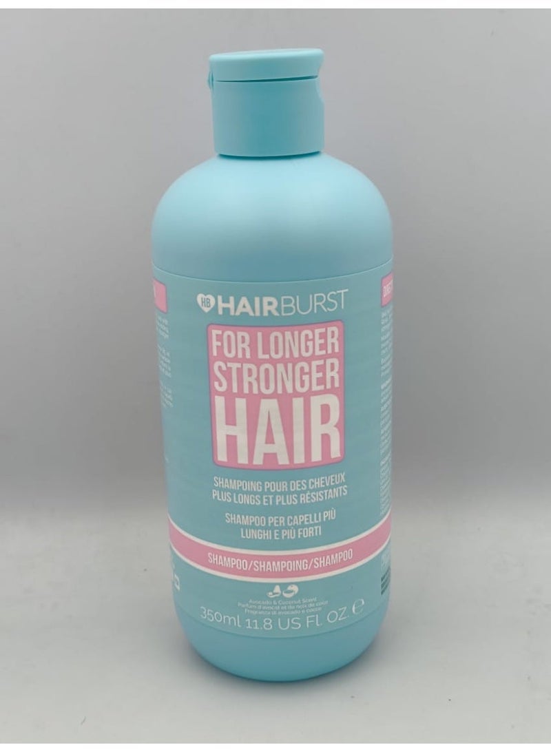 هيربرست شامبو لنمو الشعر - يقلل تساقط الشعر - يقوي النمو، خالٍ من  والبارابين، برائحة جوز الهند والأفوكادو،  مل - Image 1